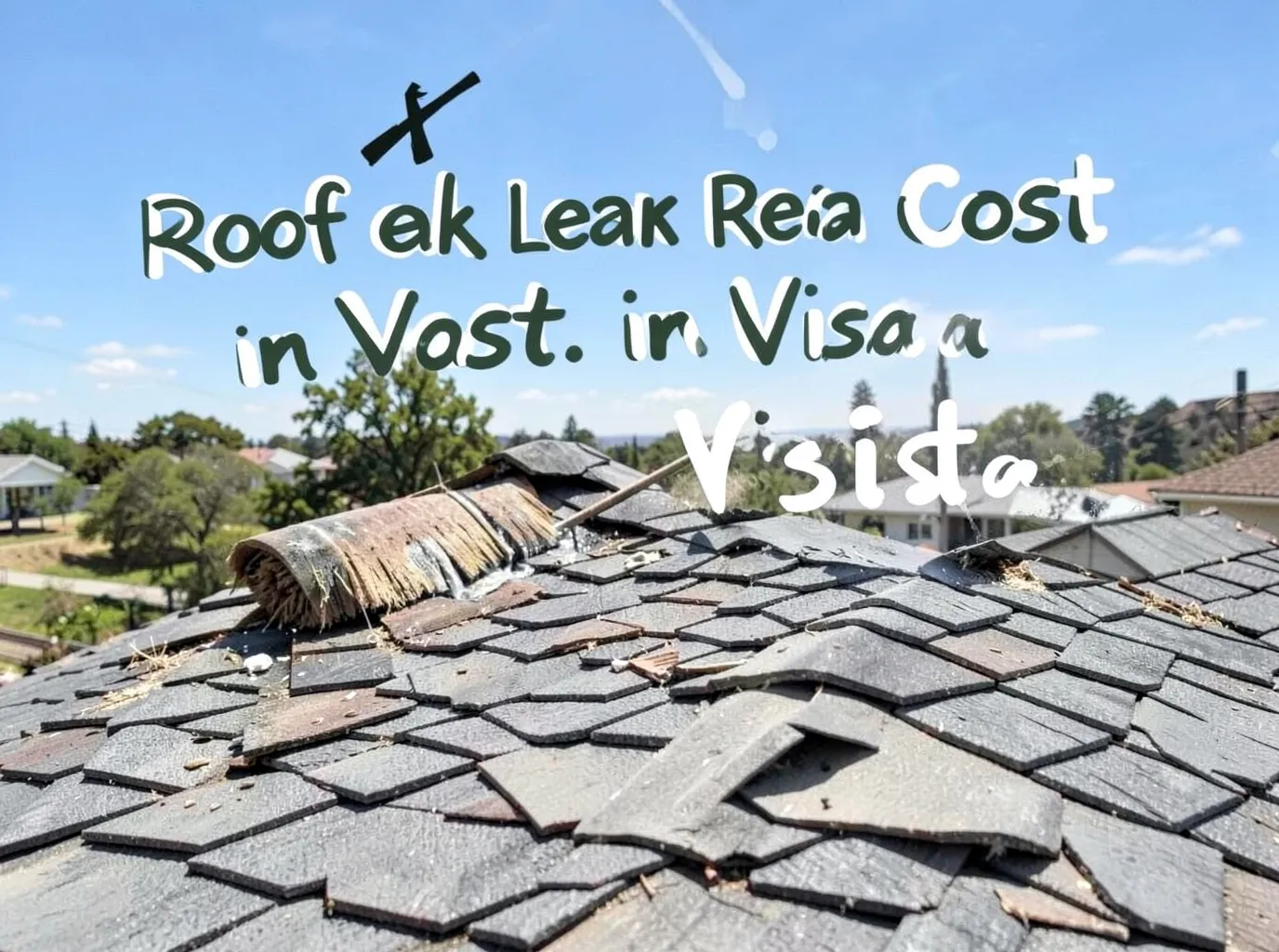 Roof Leak Repair Cost in Vista
