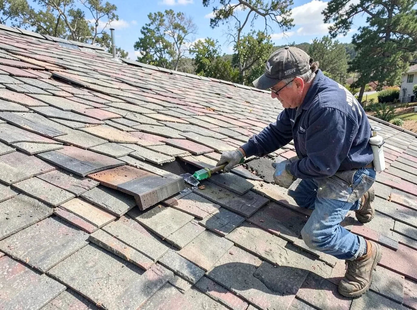 Tile & Slate Roof Leak Repair in Vista